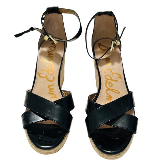 Sam Edelman Brenda Wedge Sandal 8.5 - Picture 8 of 12